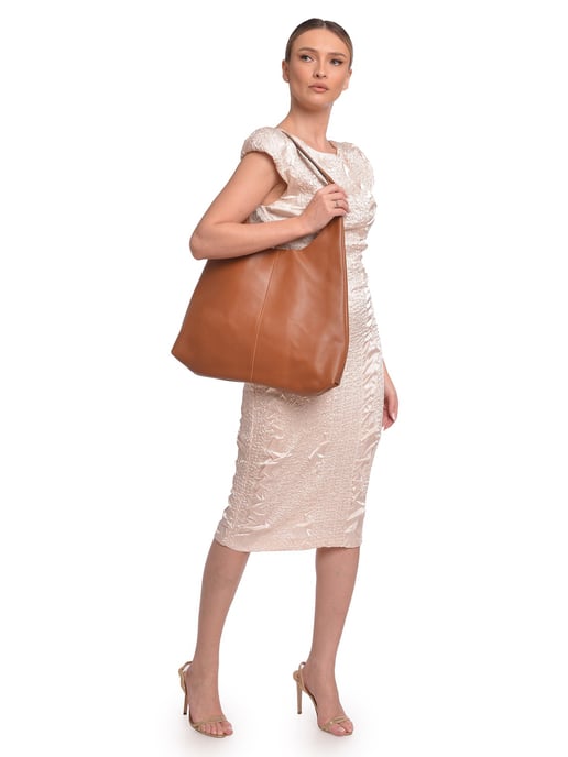 Luisa Vannini Brown Bolso de cuero - Image 5