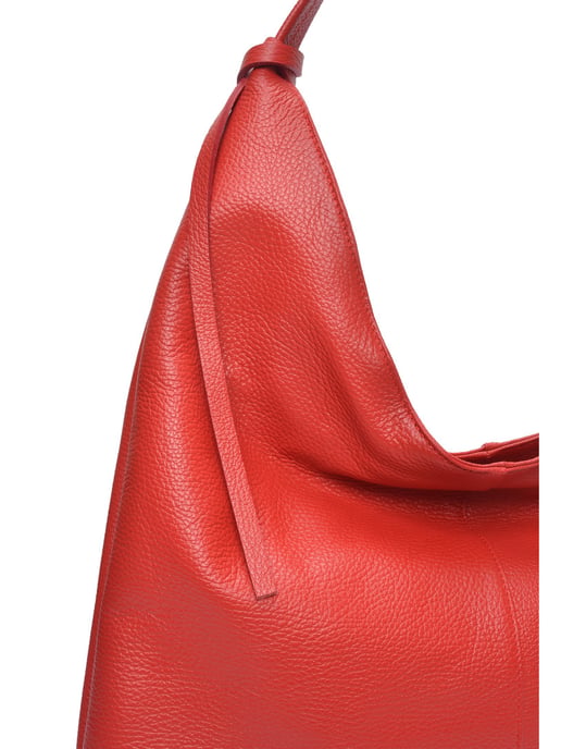 Roberta M Rojo Bolso de cuero - Image 3