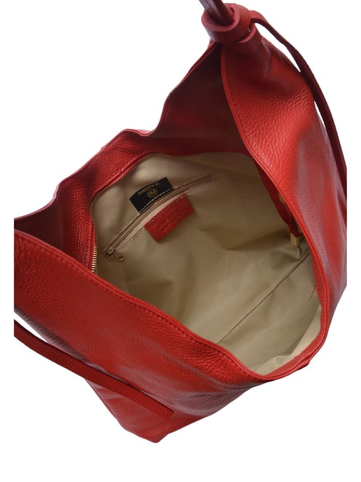 Roberta M Rojo Bolso de cuero - Image 4