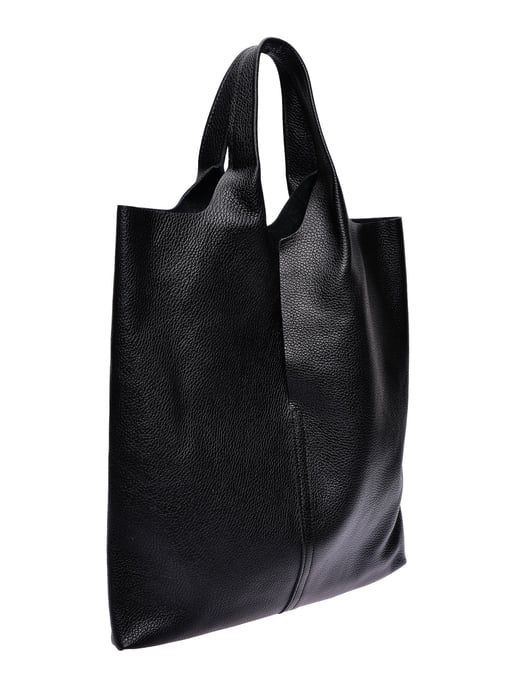 Anna Luchini Negro Bolso de cuero - Image 2