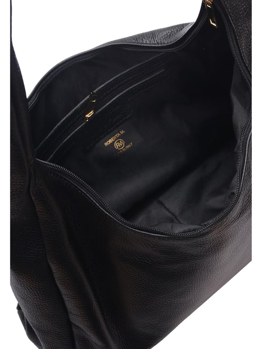 Roberta M Negro Bolso de cuero - Image 4