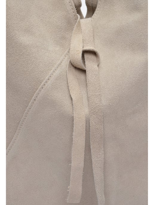 Anna Luchini Beige Bolso de cuero - Image 3