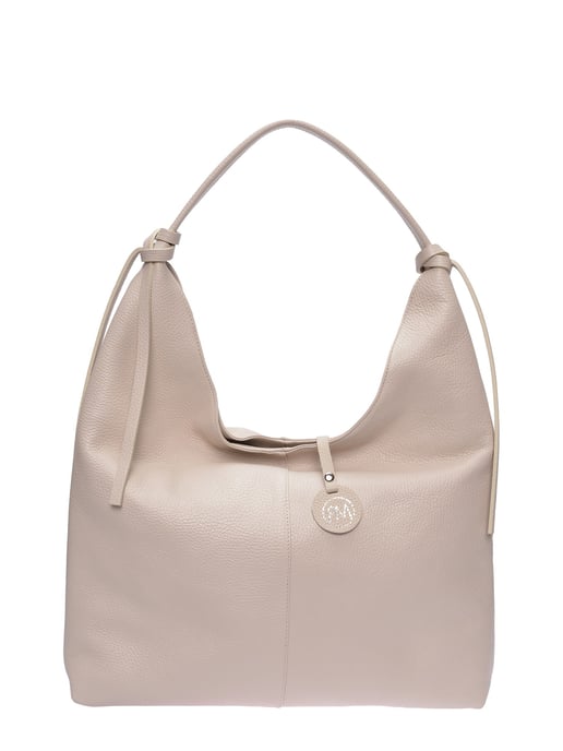 Roberta M Beige Bolso de cuero - Image 1