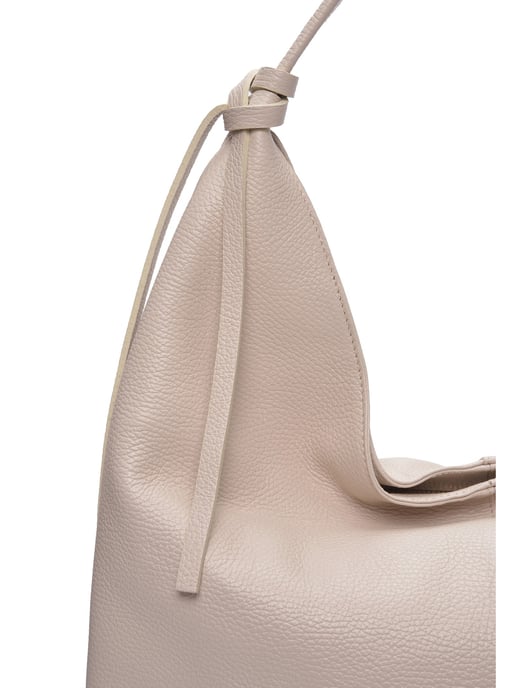 Roberta M Beige Bolso de cuero - Image 3