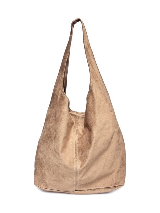 Anna Luchini Beige Bolso de cuero - Image 1