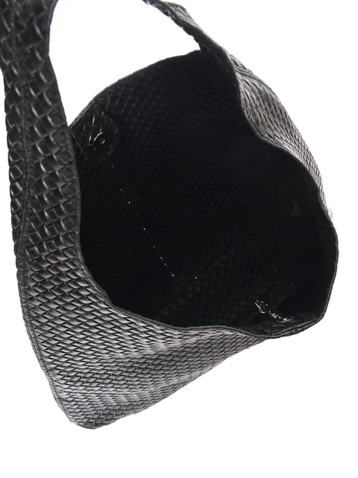 Luisa Vannini Negro Bolso de cuero - Image 4