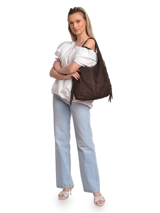 Isabella Rhea Granate Bolso de cuero - Image 5