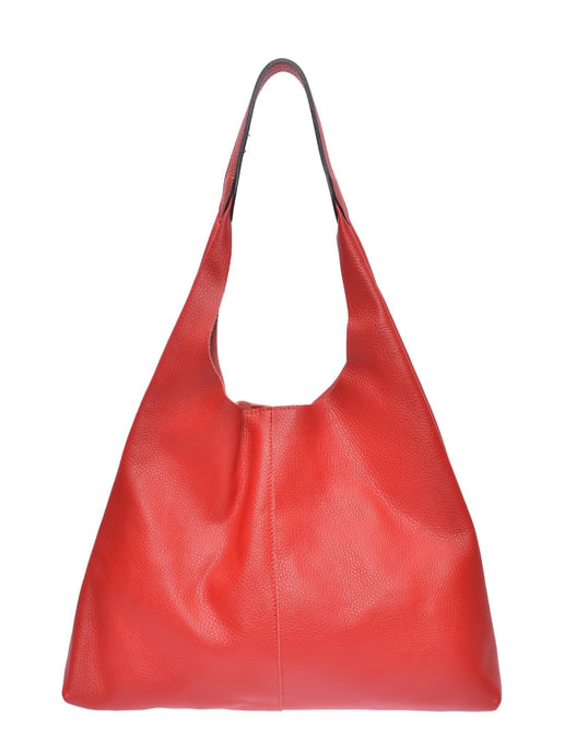 Luisa Vannini Rojo Bolso de cuero - Image 1