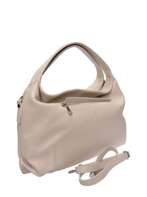 Luisa Vannini Beige Bolso de cuero - Image 2