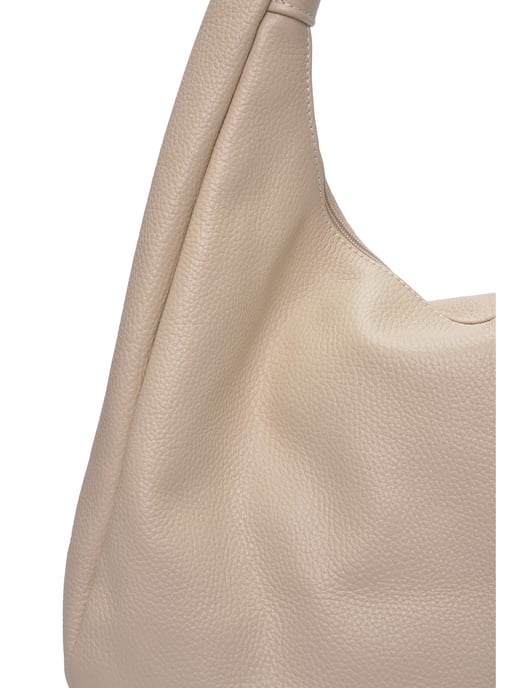 Roberta M Beige Bolso de cuero - Image 3