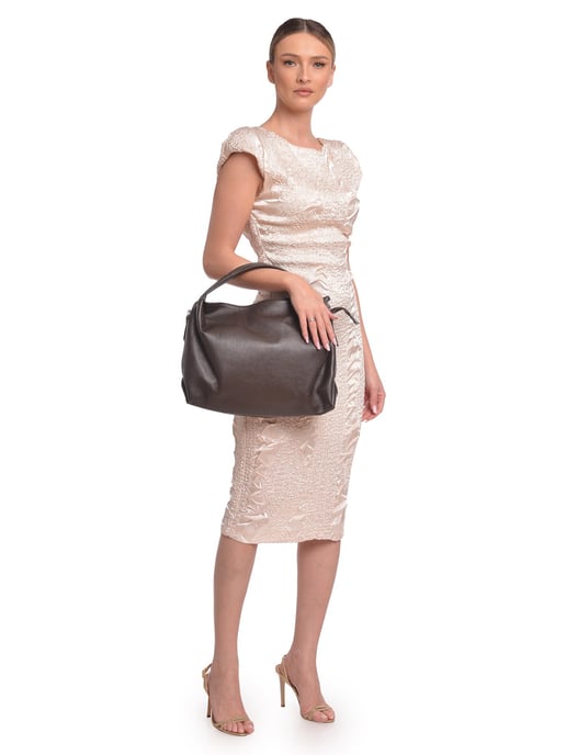 Luisa Vannini Granate Bolso de cuero - Image 5