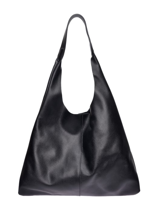Luisa Vannini Negro Bolso de cuero - Image 1