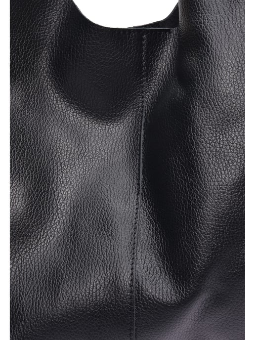 Luisa Vannini Negro Bolso de cuero - Image 3