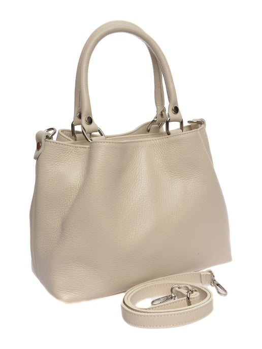 Roberta M Beige Bolso de cuero - Image 2