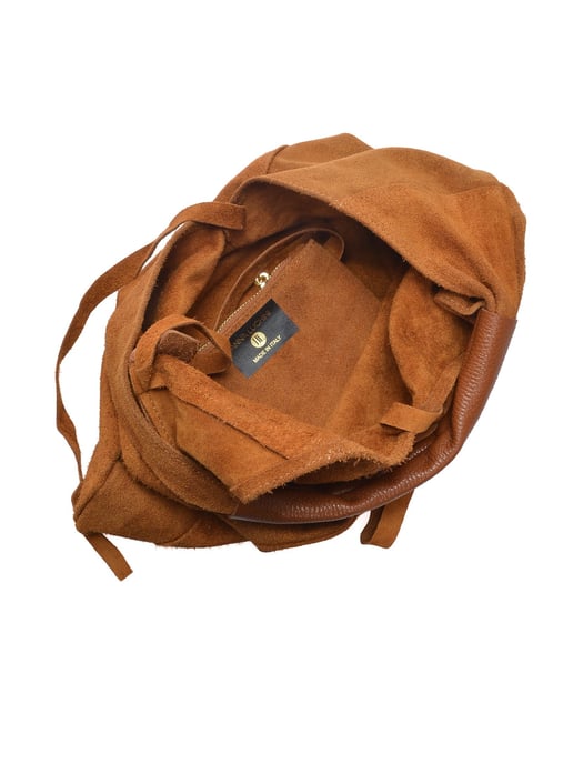 Anna Luchini Brown Bolso de cuero - Image 4