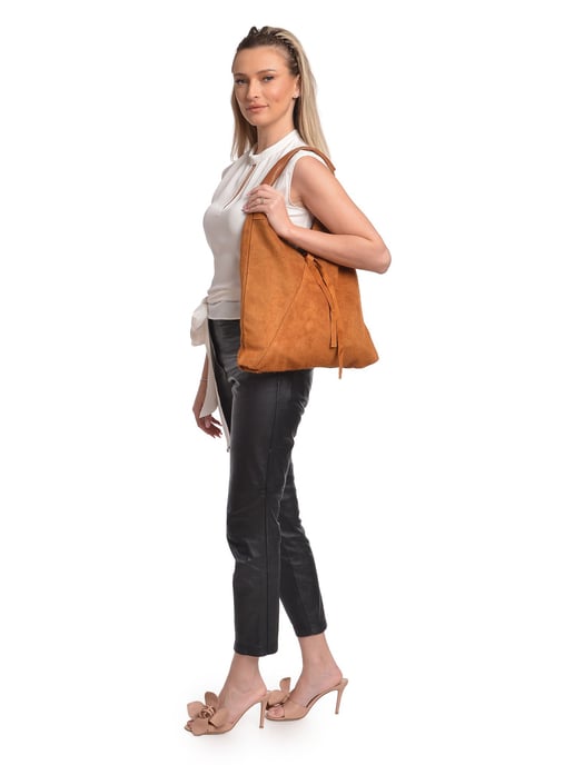 Anna Luchini Brown Bolso de cuero - Image 5