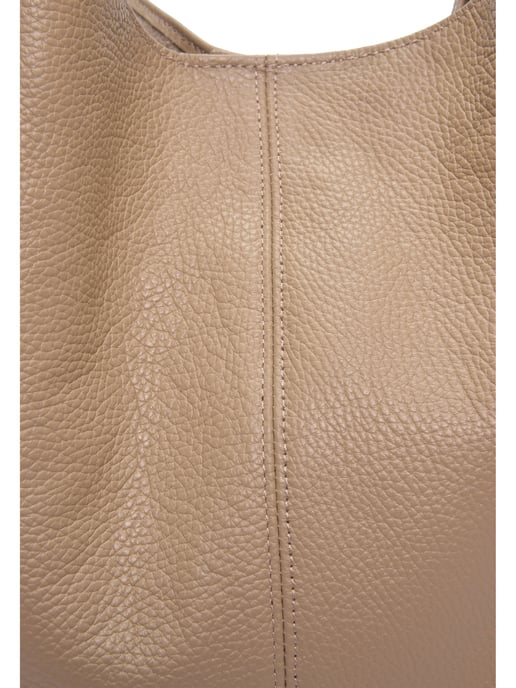 Roberta M Beige Bolso de cuero - Image 3