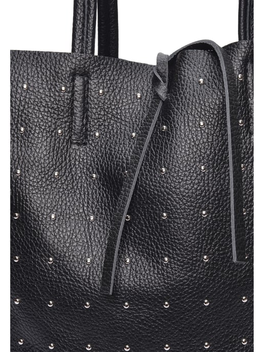 Isabella Rhea Negro Bolso de cuero - Image 3
