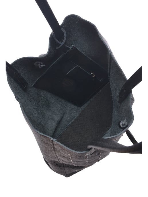 Isabella Rhea Negro Bolso de cuero - Image 4