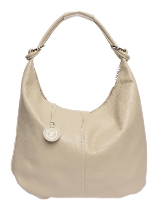 Luisa Vannini Beige Bolso de cuero - Image 1
