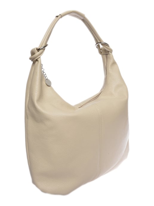 Luisa Vannini Beige Bolso de cuero - Image 2