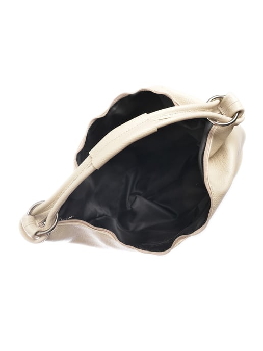 Luisa Vannini Beige Bolso de cuero - Image 4