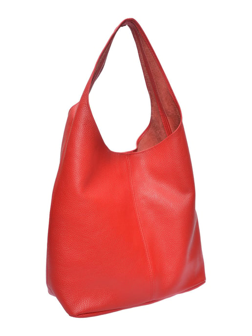 Roberta M Rojo Bolso de cuero - Image 2