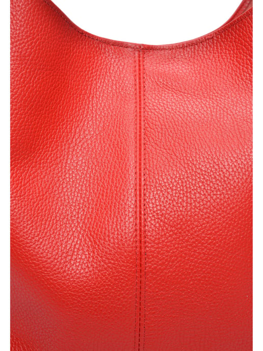 Roberta M Rojo Bolso de cuero - Image 3