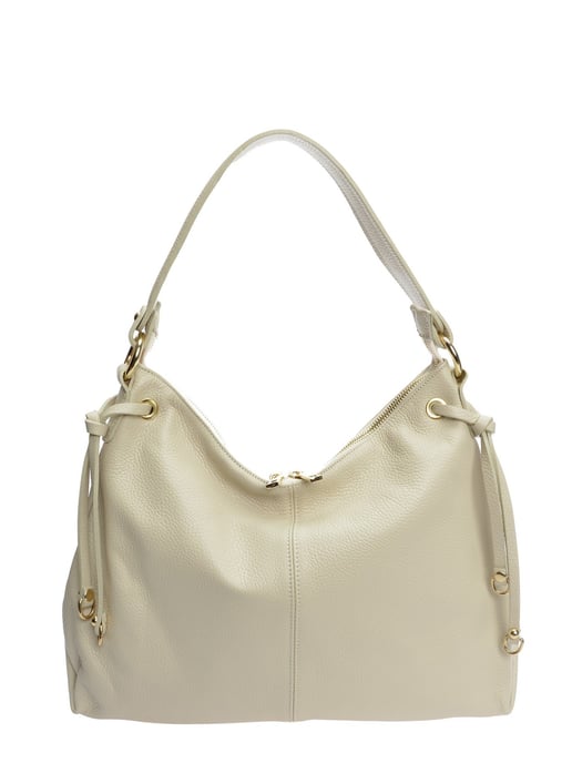 Isabella Rhea Beige Bolso de cuero - Image 1