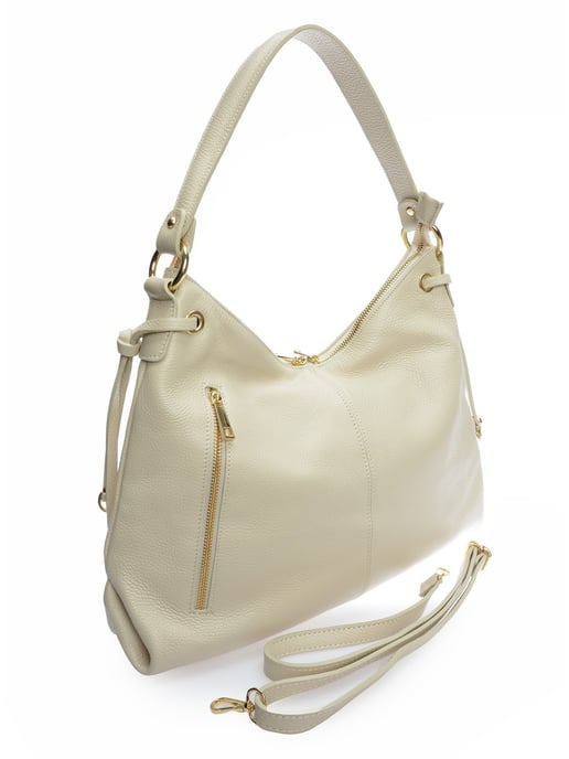 Isabella Rhea Beige Bolso de cuero - Image 2