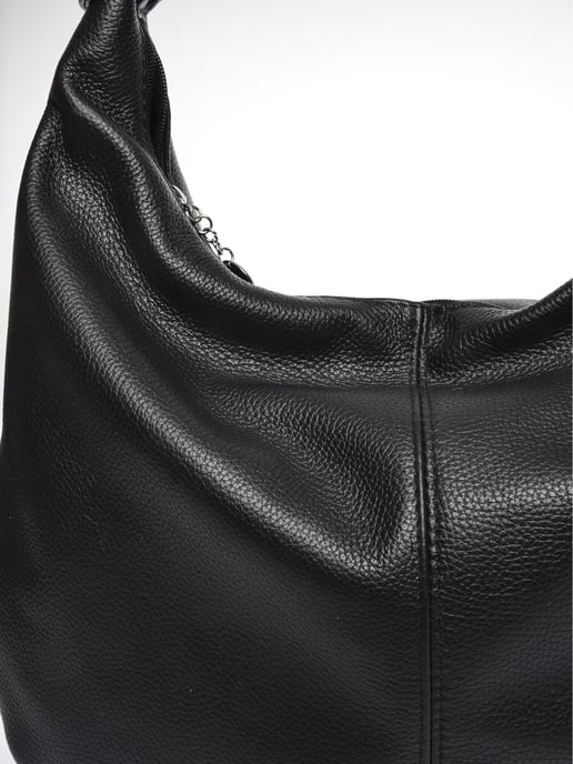 Luisa Vannini Negro Bolso de cuero - Image 3