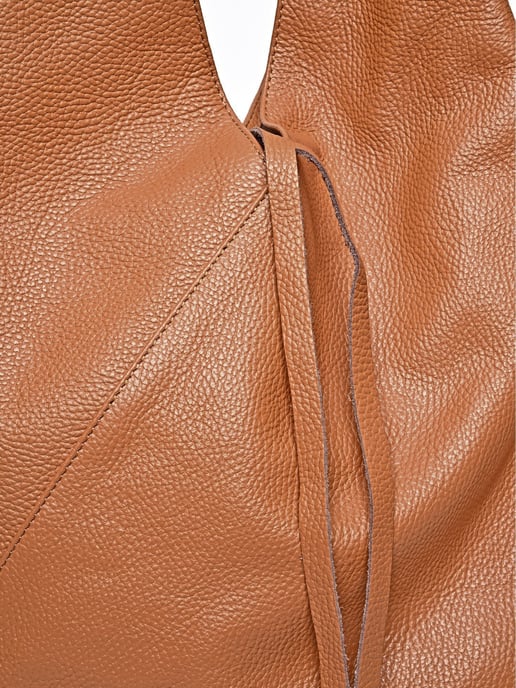 Anna Luchini Brown Bolso de cuero - Image 3
