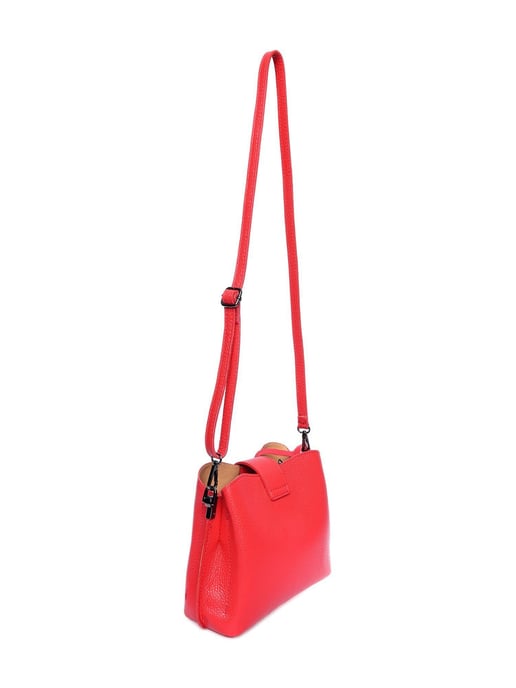 Luisa Vannini Rojo Bolso de cuero - Image 2