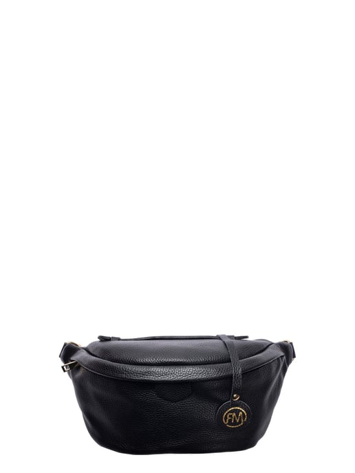 Roberta M Negro Bolso de cuero - Image 1