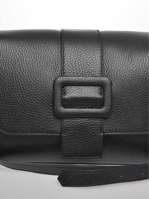 Luisa Vannini Negro Bolso de cuero - Image 3