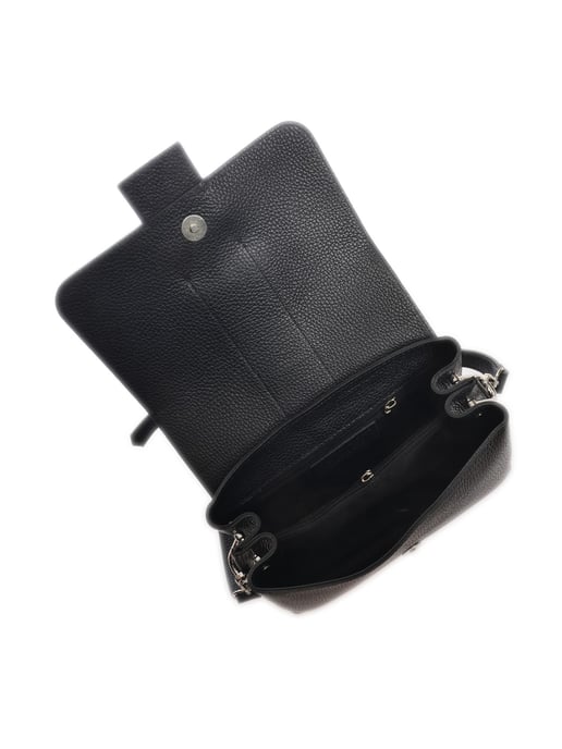 Luisa Vannini Negro Bolso de cuero - Image 4