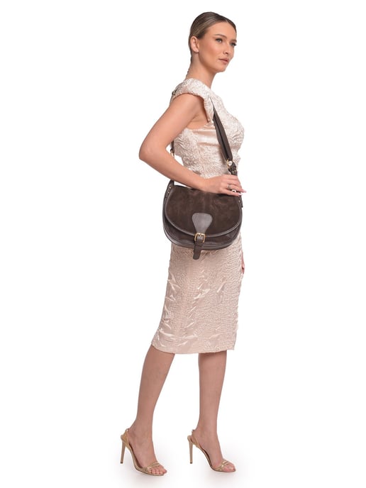 Luisa Vannini Granate Bolso de cuero - Image 5