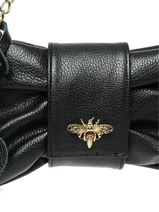 Isabella Rhea Negro Bolso de cuero - Image 3