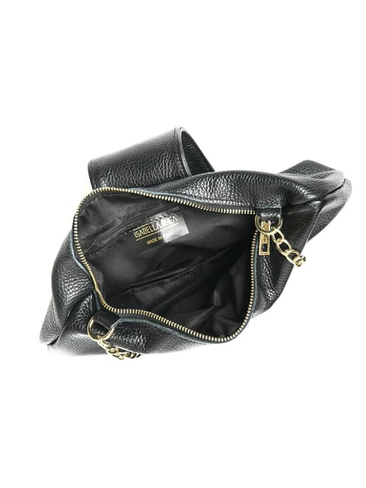 Isabella Rhea Negro Bolso de cuero - Image 4