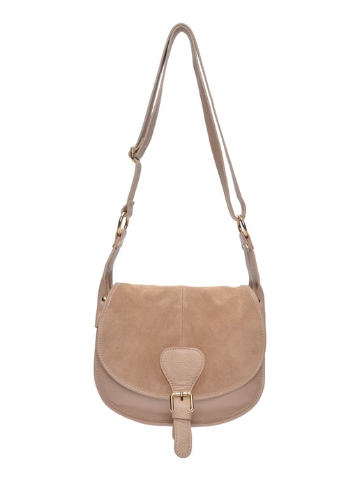 Luisa Vannini Beige Bolso de cuero - Image 1