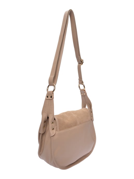 Luisa Vannini Beige Bolso de cuero - Image 2