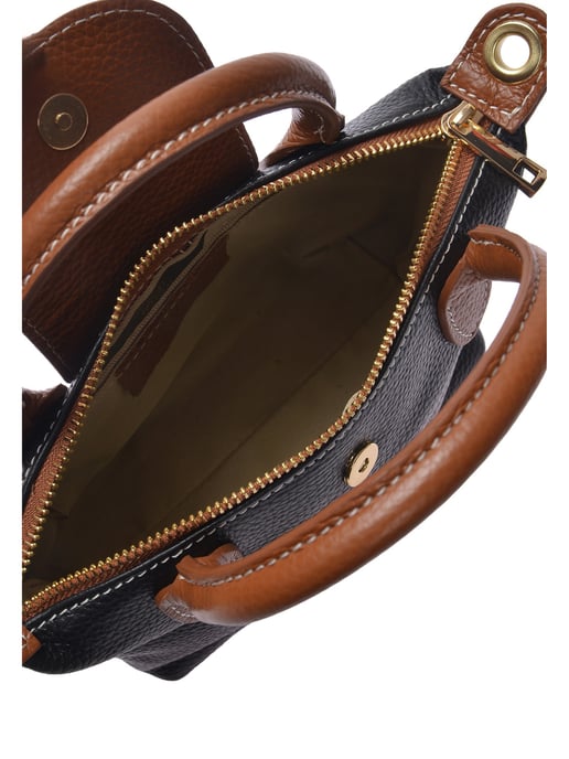 Roberta M Negro Bolso de cuero - Image 4