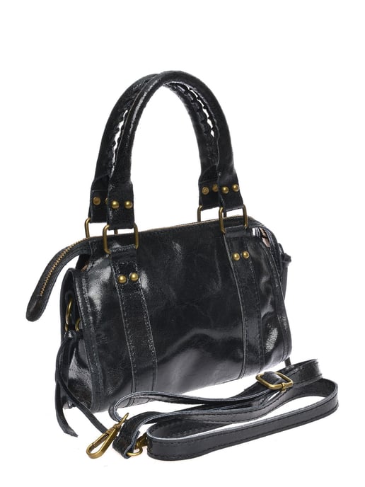 Roberta M Negro Bolso de cuero - Image 2