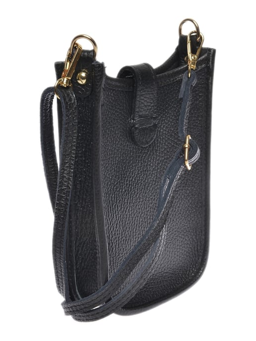 Isabella Rhea Negro Bolso de cuero - Image 2