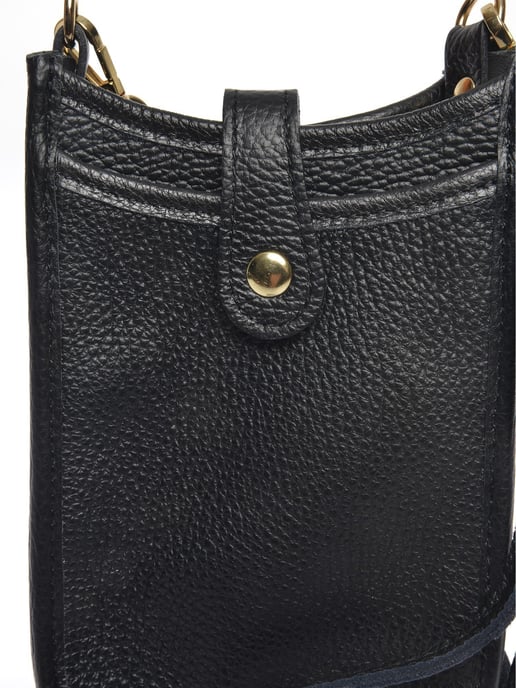 Isabella Rhea Negro Bolso de cuero - Image 3