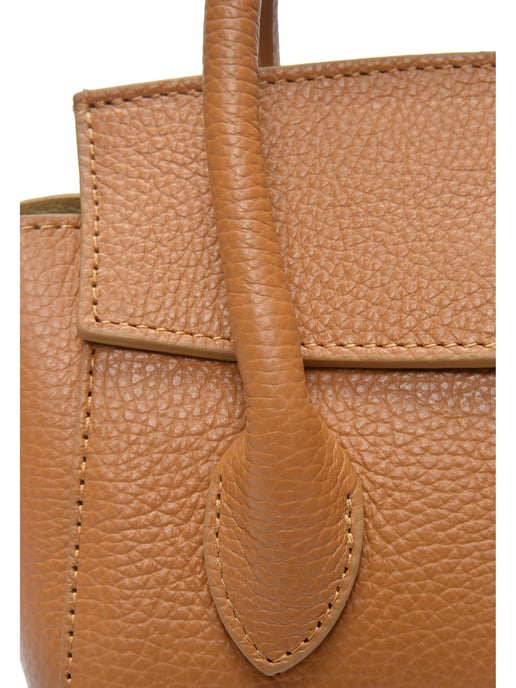 Anna Luchini Brown Bolso de cuero - Image 3