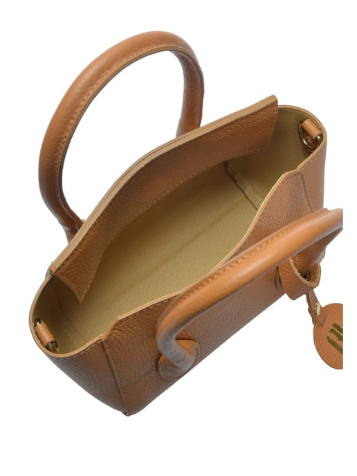 Anna Luchini Brown Bolso de cuero - Image 4