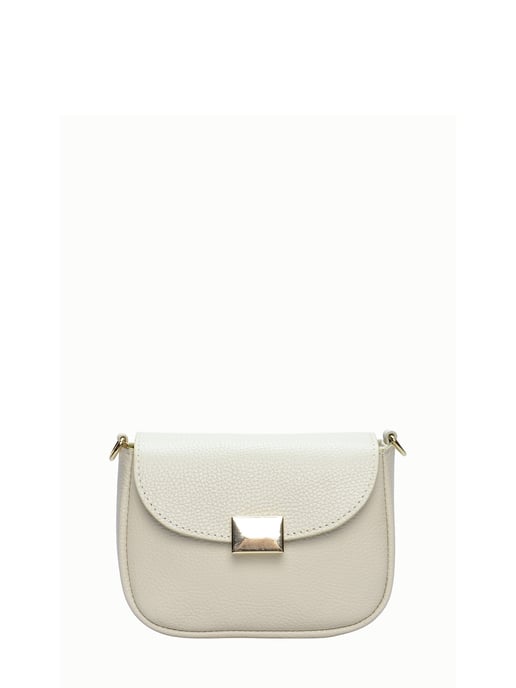 Anna Luchini Beige Bolso de cuero - Image 1