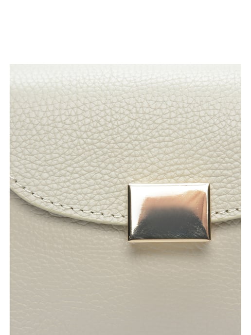 Anna Luchini Beige Bolso de cuero - Image 3