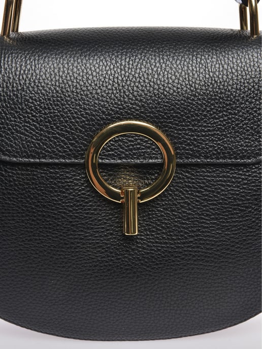 Luisa Vannini Negro Bolso de cuero - Image 3